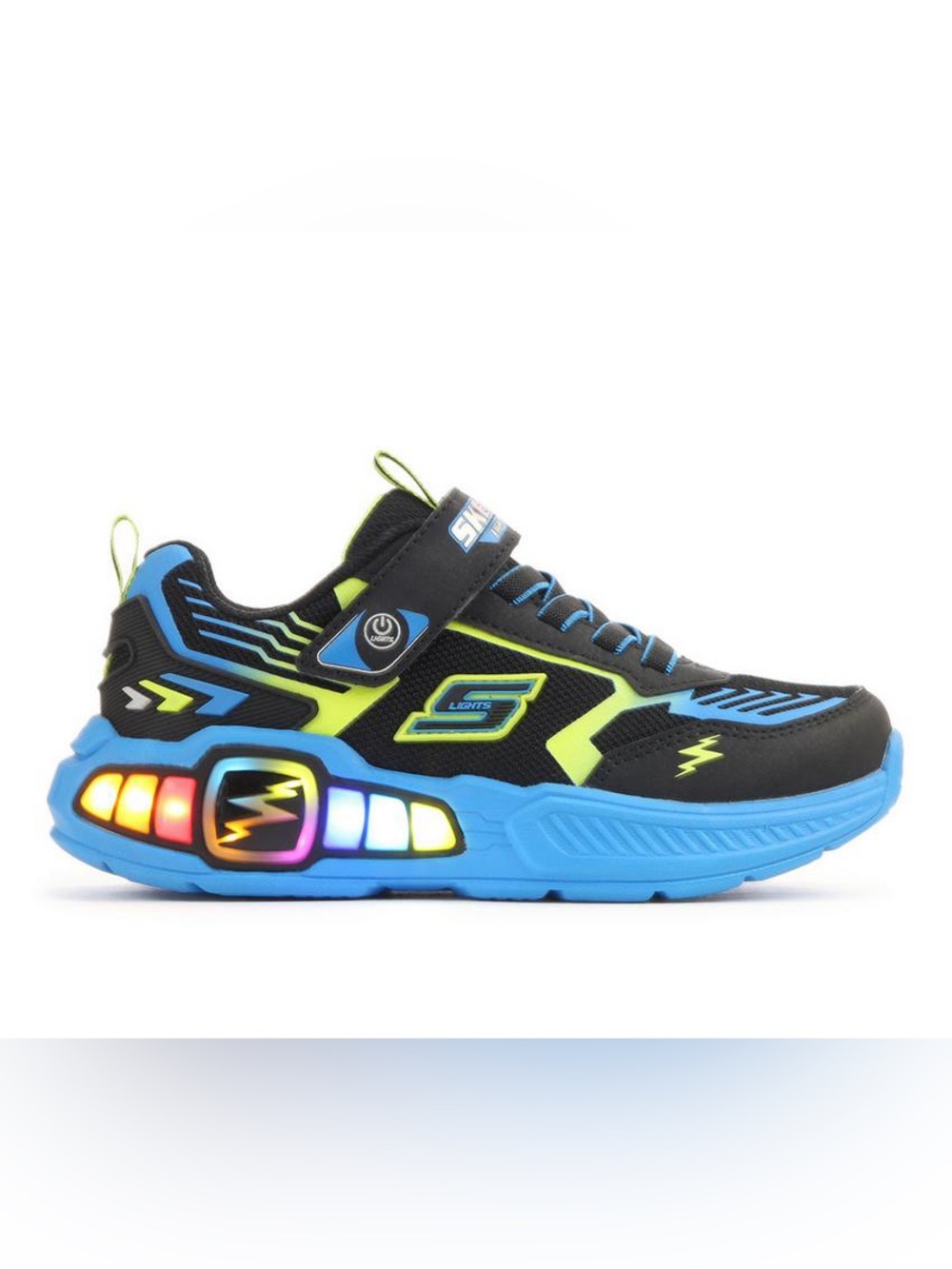 Skechers Boy's S-Lights Light Storm 3.0 sneakers little kids size 12.5